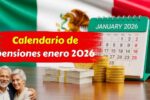 Calendario de pensiones enero 2026 consulta las fechas exactas de pago y depósitos confirmados